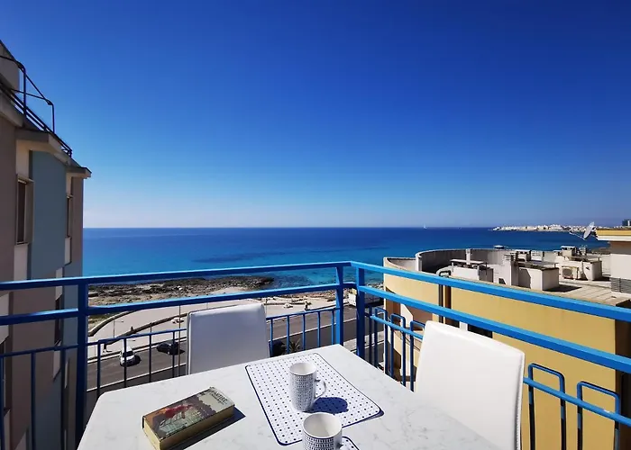 Апартаменты Lido Piccolo Vista Mare Con Garage - Apulia