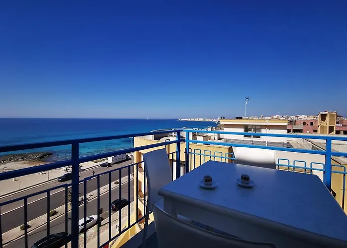 Lido Piccolo Vista Mare Con Garage - Apulia Апартаменты Галлиполи