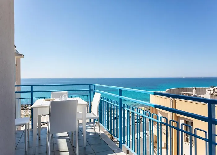 Lido Piccolo Vista Mare Con Garage - Apulia Апартаменты Галлиполи